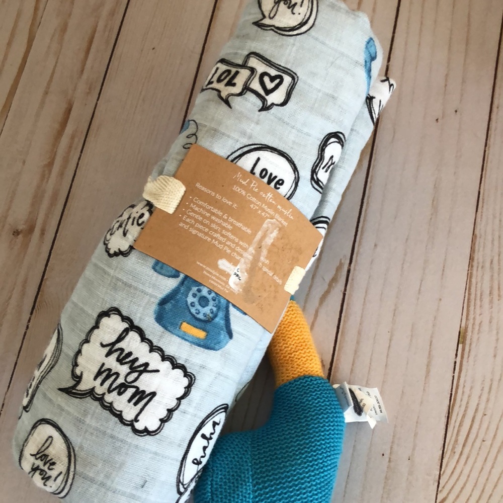 Swaddle and Rattle - Picture 2 of 2